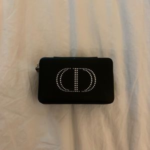 Black Dior traveling  jewelry holder💙